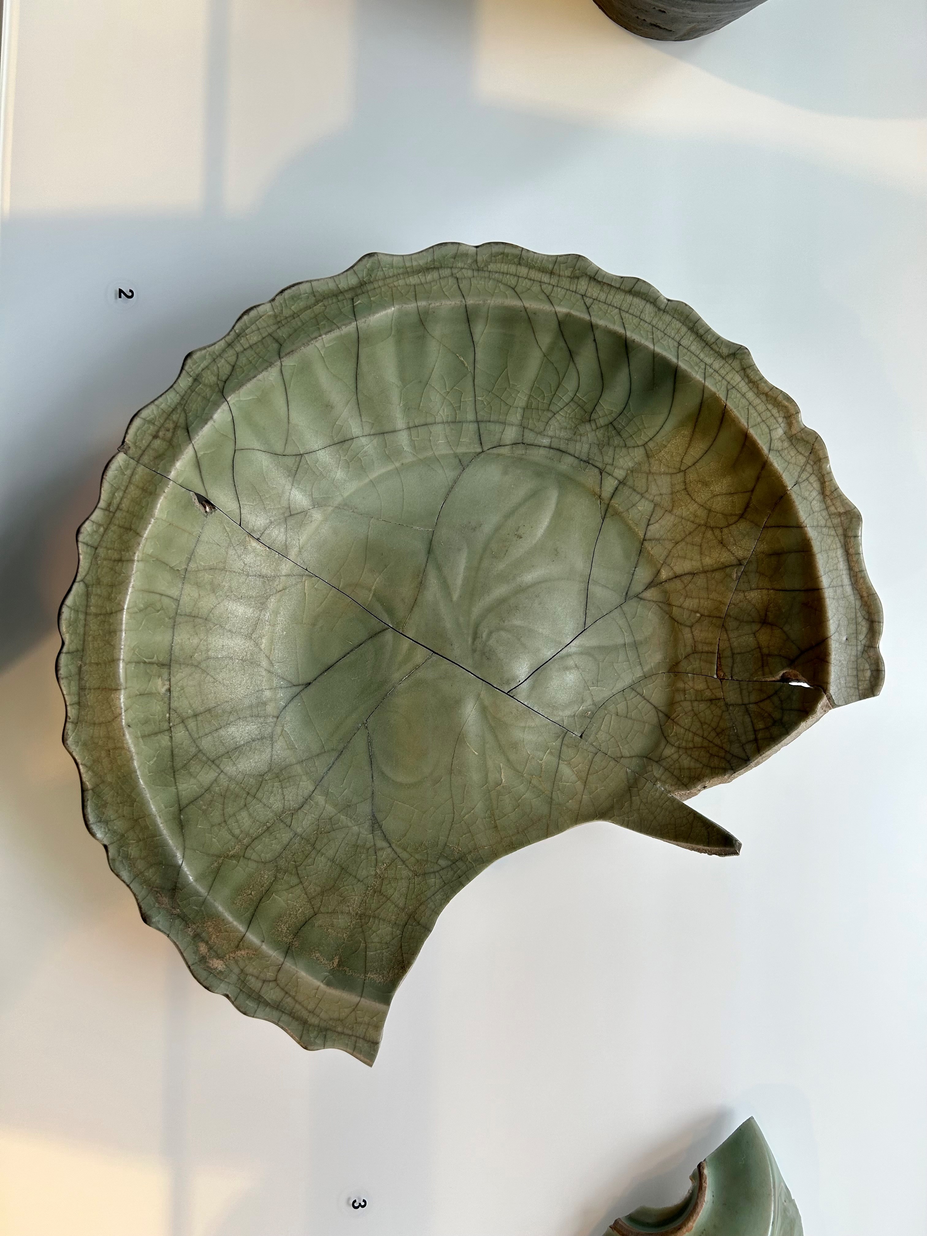 Celadon plate